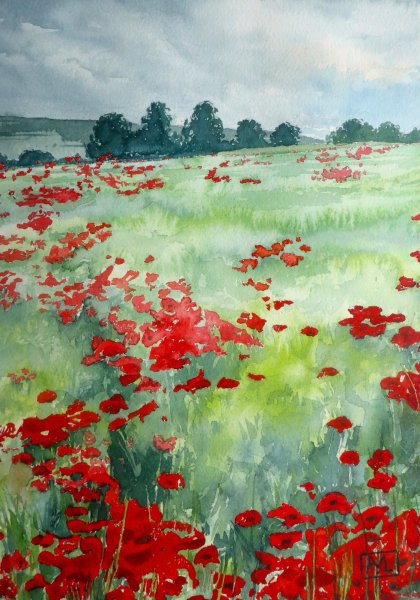 Ольга Базанова Маковое поле