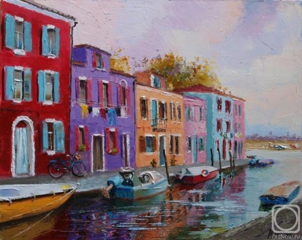 Бурано картина маслом