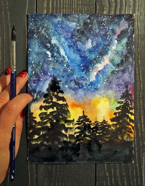 Набрызг Северное сияние