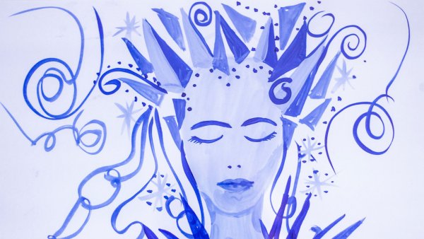 Лицо снежной королевы