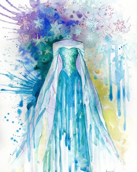 Акварельные принцессы