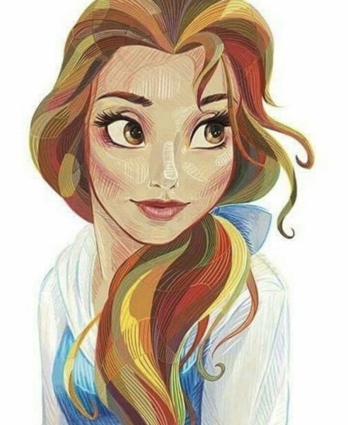 Современные принцессы Disney Бэлль