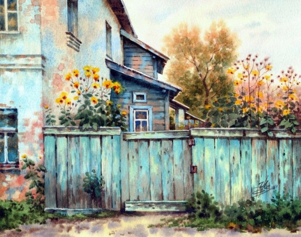 Художник Ольга Ивлева акварель