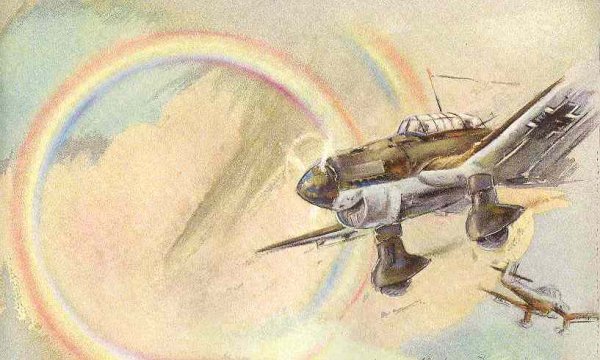 Акварель Военная тематика