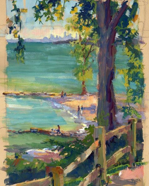 Рисование гуашью