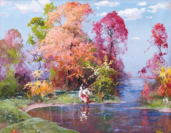 Леонид Афремов море