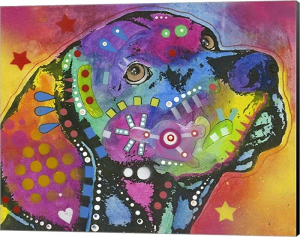 Рисунки на холсте панк