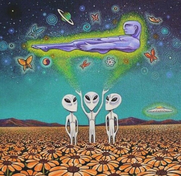 Психоделический инопланетянин