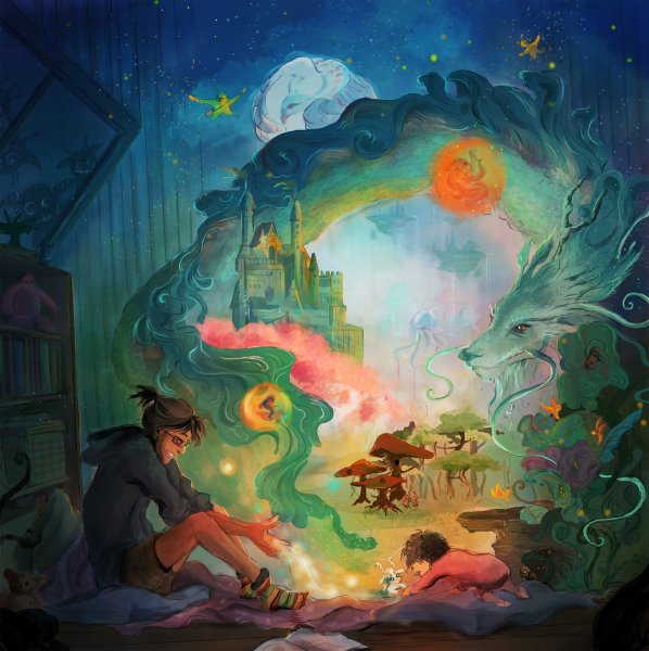 Воображение аниме