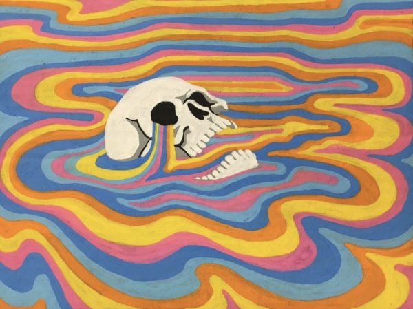 Хиппи живопись Пинтерест