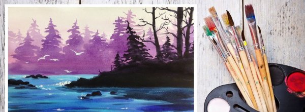 Мастер классы по рисованию гуашью