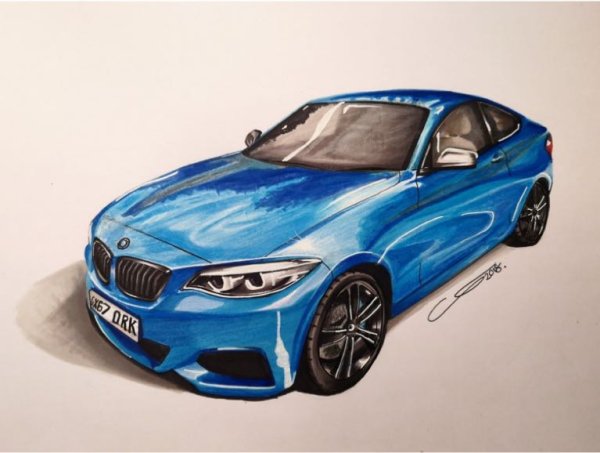 BMW m5 Sketch