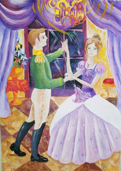 Бал во Дворце рисунки