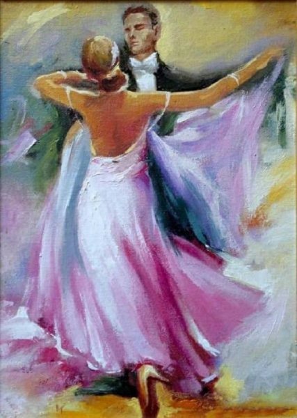 Бальные танцы картина