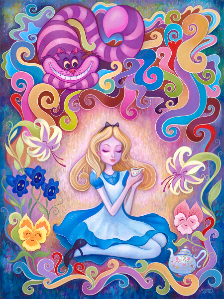 Герои Алисы в стране чудес и Зазеркалье