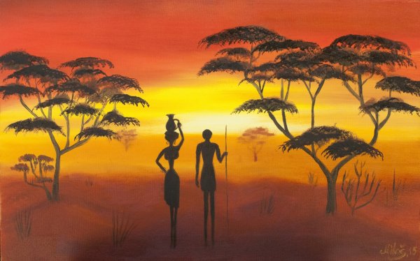 Саванна Король Лев Африка