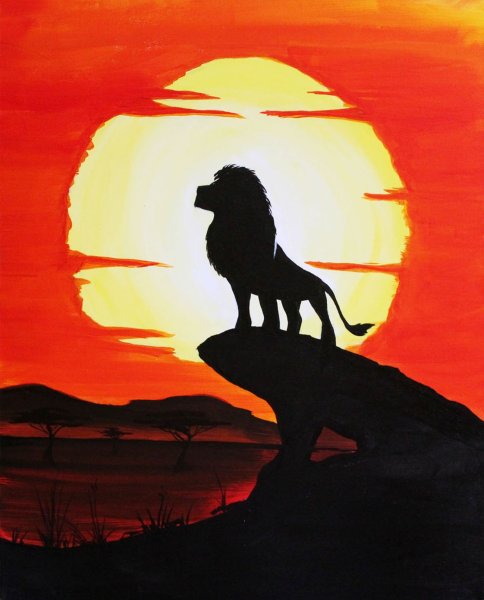 Африка рисунок