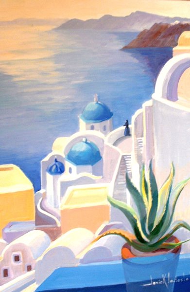 Картины острова Санторини