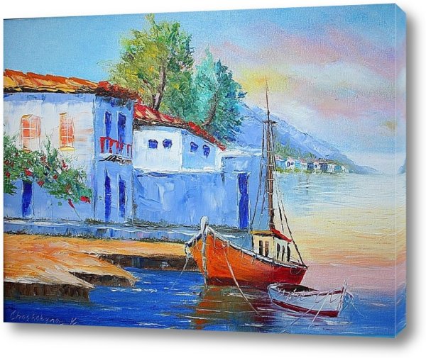 Греция живопись мастихин