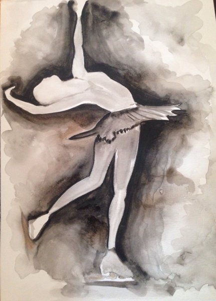 Акварель фигурная