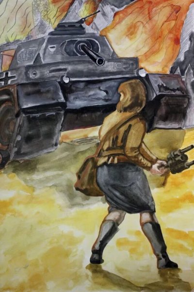 Рисунки на военную тему