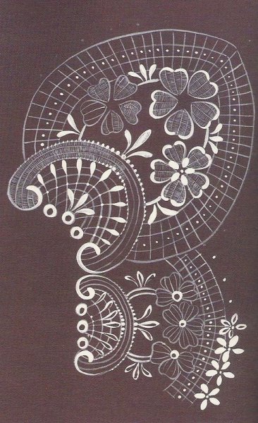 Рисование кружева