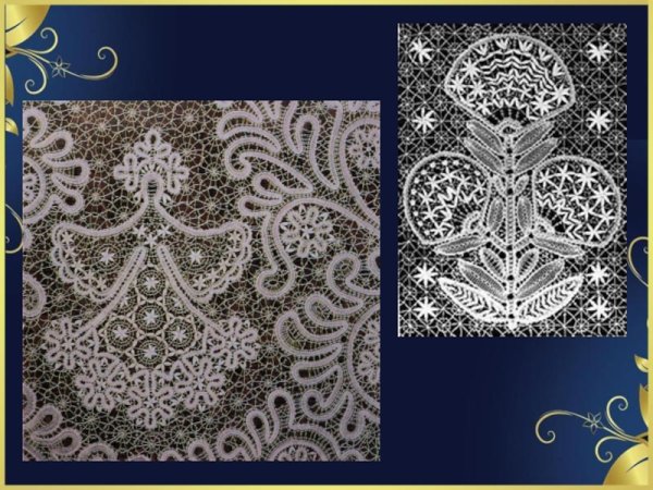 Рамка Вологодское кружево