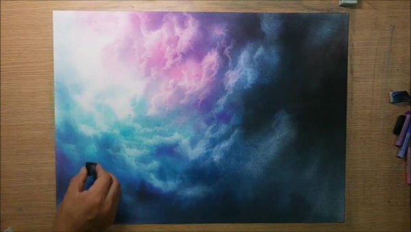 Дым пастелью