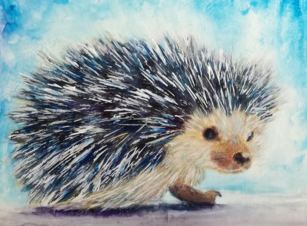 Рисование для детей грибы осенью