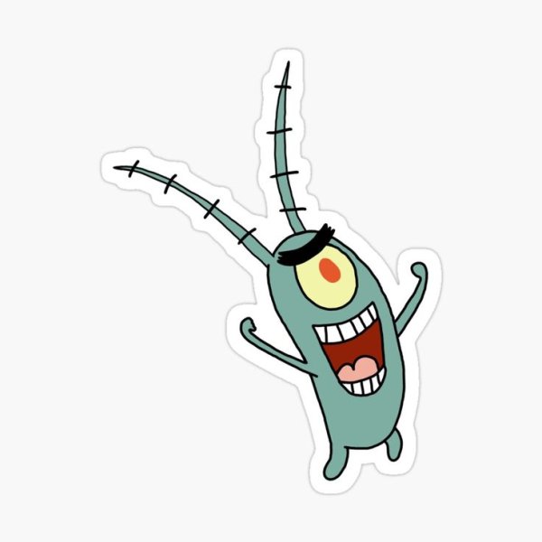 Планктон Спанч Боб 3д