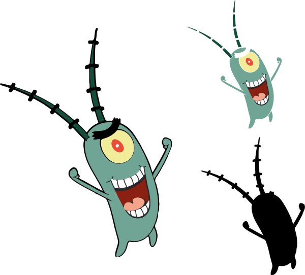 Планктон рисунок для детей