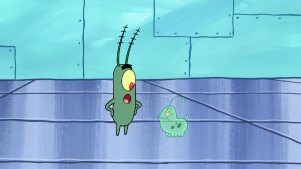 Планктон из губки Боба