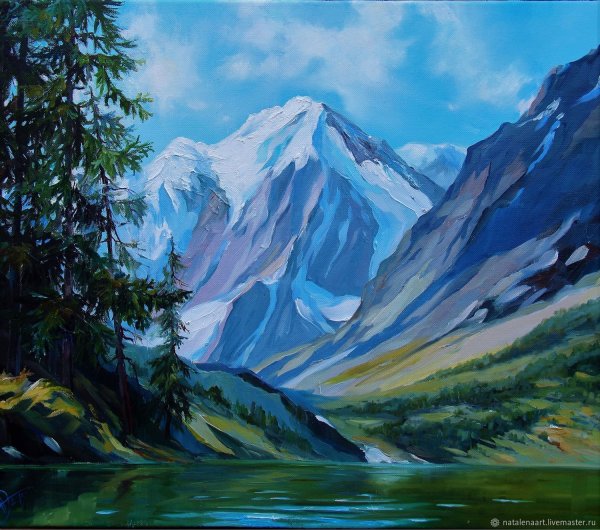 Федоров Владимир художник горы Домбая