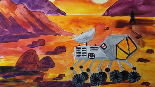 Рисунки Марса детские