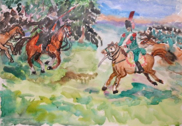 Бородинская сражение глазами детей