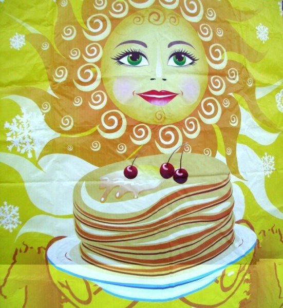 Рисунки на Масленицу красивые