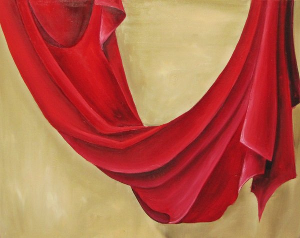 Этапы рисования драпировки