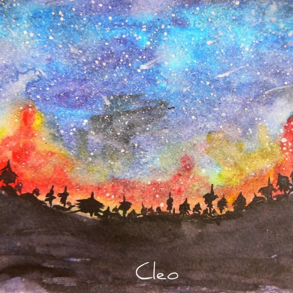 Звезда нарисованная краской