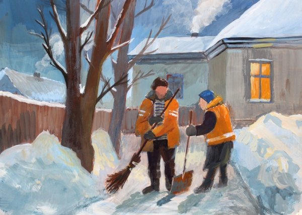 Станковая композиция живопись