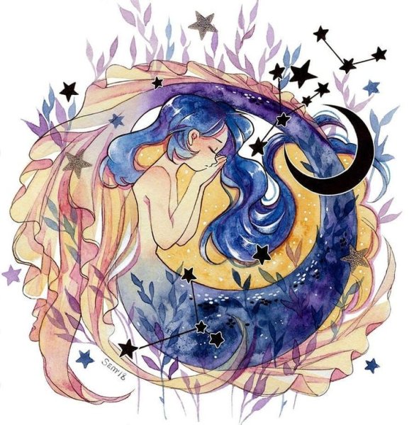 Скетч принцессы Дисней Ариэль