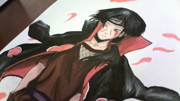 Итачи красками