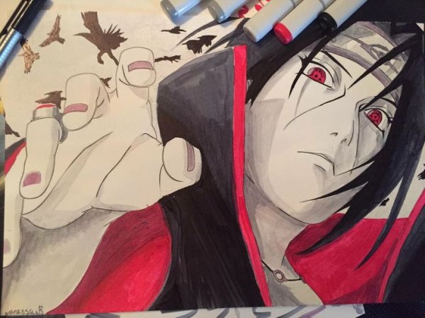 Итачи Учиха арт