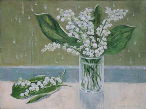 Хохловкина художник Ландыши