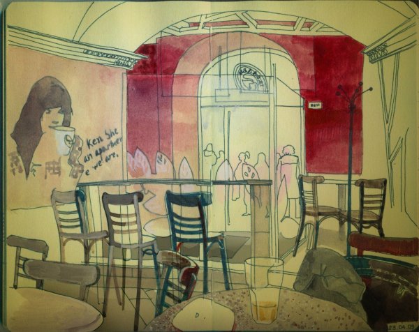 Скетч интерьера