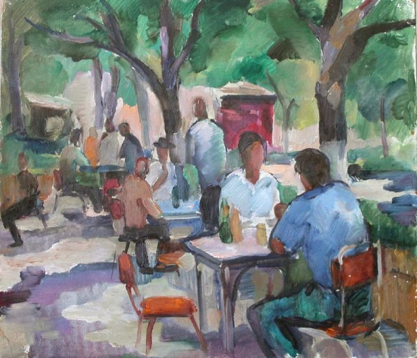 Станковая композиция пейзаж