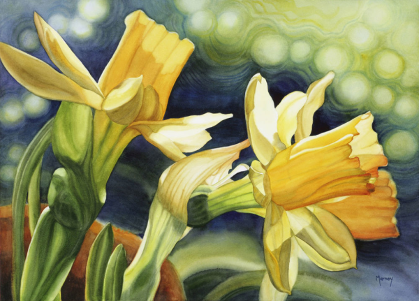 Цветочные акварели Marney Ward