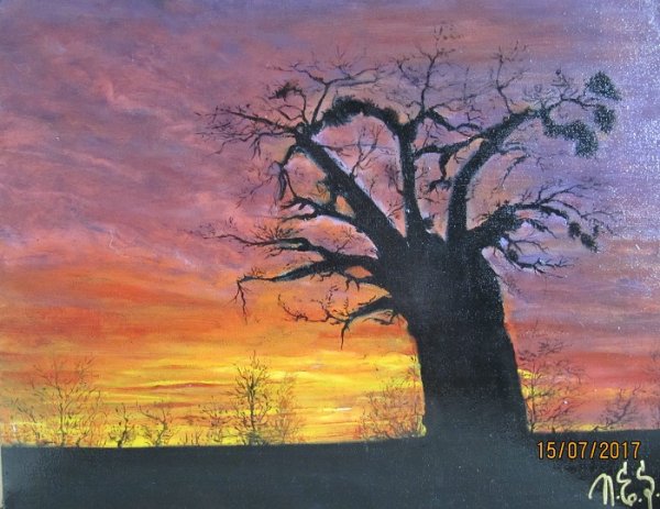 Стилизованный баобаб