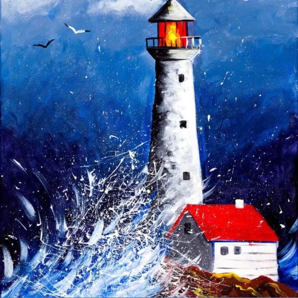 Painty картина Маяк