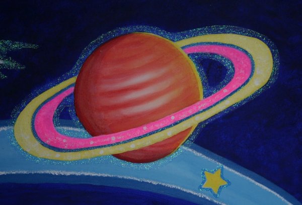 Сатурн Планета рисунок
