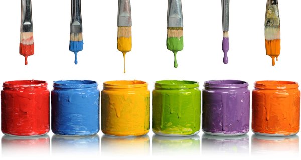 Гуашь баночки